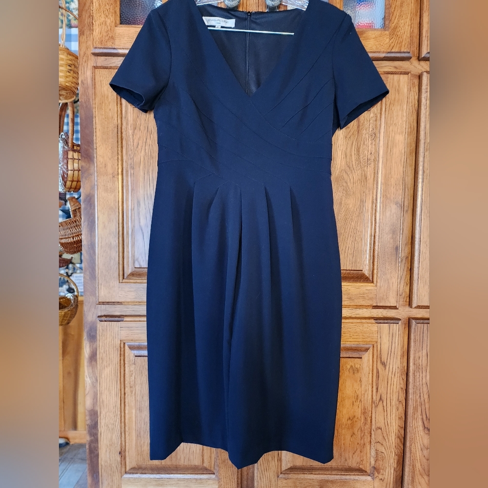 Evan Picone Black Dress Size 8 - Picture 5 of 7